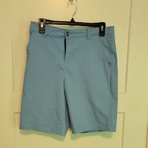 Boys Blue Dress Shorts, Size 20